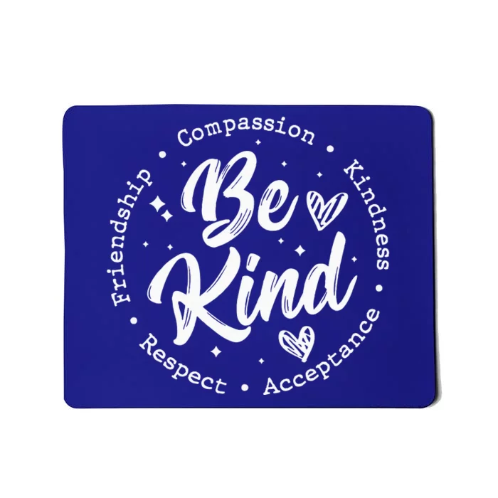 Unity Day Be Kind Orange Kindness Anti Bullying Mousepad