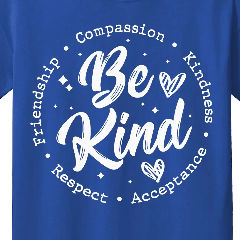 Unity Day Be Kind Orange Kindness Anti Bullying Kids T-Shirt