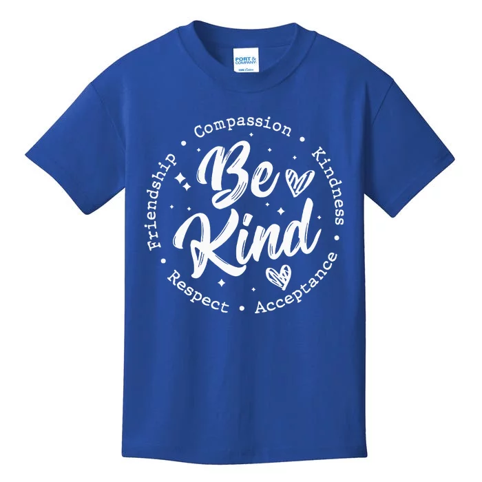 Unity Day Be Kind Orange Kindness Anti Bullying Kids T-Shirt