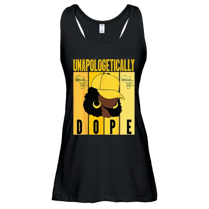 Unapologetically Dope Black History Month African American Ladies Essential Flowy Tank