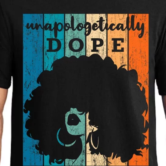 Unapologetically Dope Black History Month African American Pajama Set