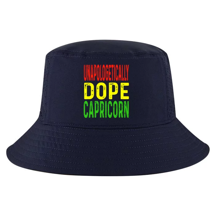 Unapologetically Dope Capricorn Astrology Astrological Sign Cool Gift Cool Comfort Performance Bucket Hat