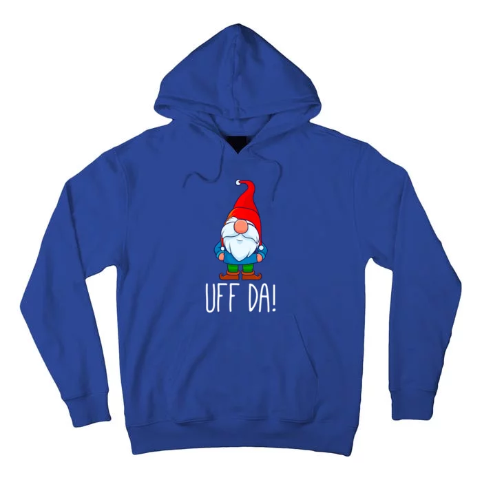 Uff Da Christmas Swedish Tomte Garden Gnome Xmas God Jul Cool Gift Tall Hoodie