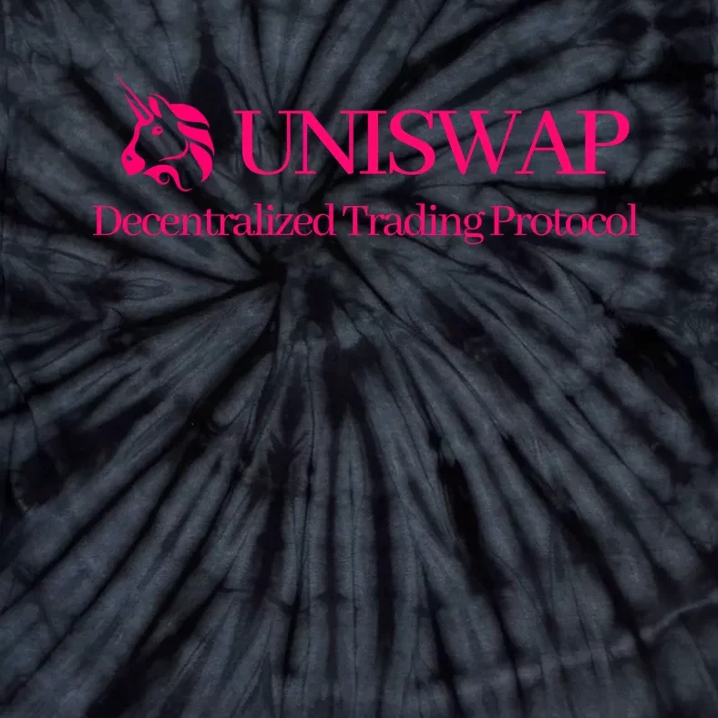 Uniswap Decentralized Exchange Cryptocurrency DeFi Tie-Dye T-Shirt