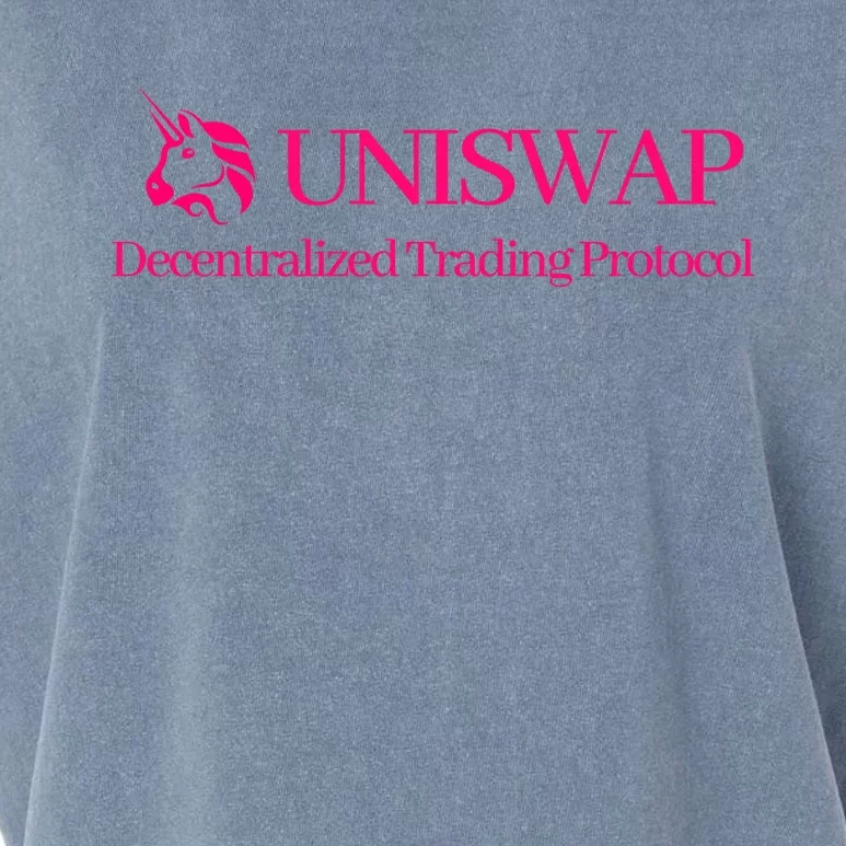 Uniswap Decentralized Exchange Cryptocurrency DeFi Garment-Dyed Women's Muscle Tee