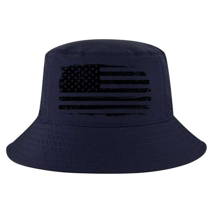 USA Distressed Flag Grunge Patriotic American Merica Pride Cool Comfort Performance Bucket Hat