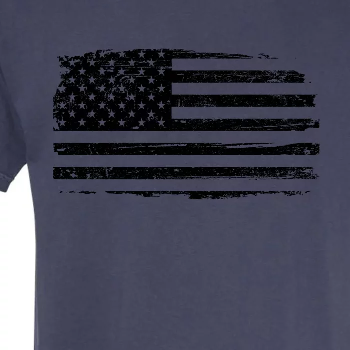 USA Distressed Flag Grunge Patriotic American Merica Pride Garment-Dyed Heavyweight T-Shirt