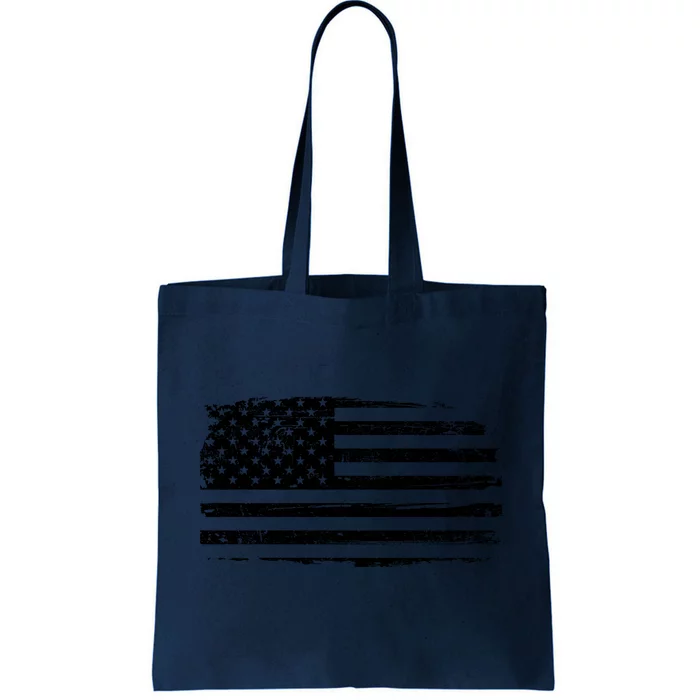 USA Distressed Flag Grunge Patriotic American Merica Pride Tote Bag