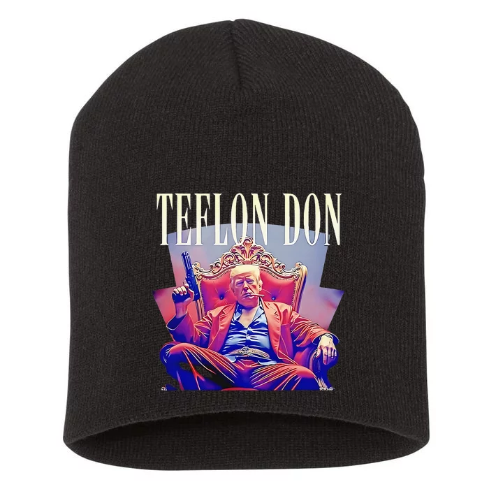 Untouchable Don Funny Trump Short Acrylic Beanie