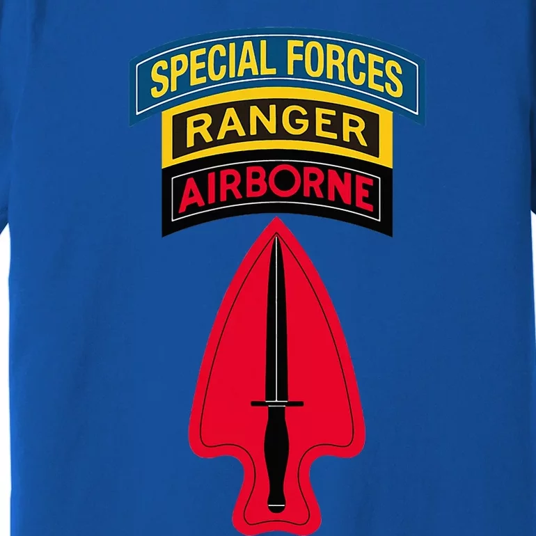 Usasoc Delta Force Ranger Sf Tab Sfod D Center Premium T-Shirt