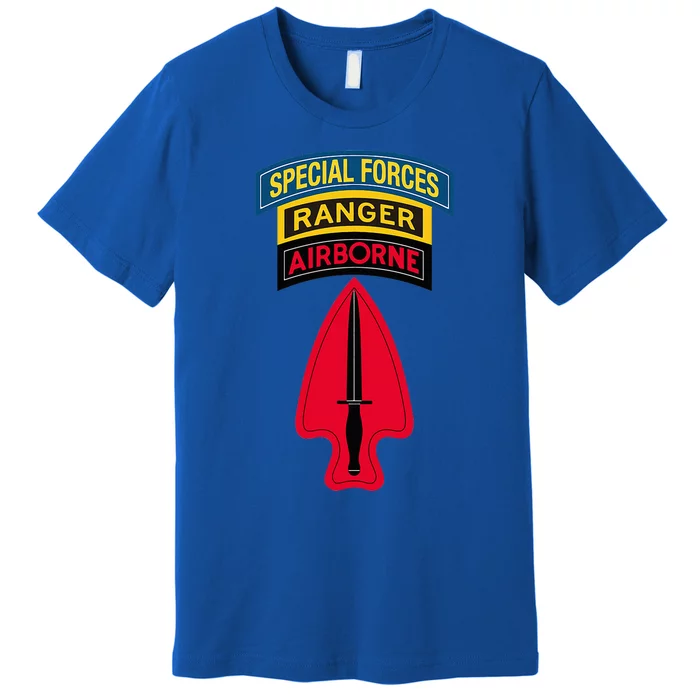 Usasoc Delta Force Ranger Sf Tab Sfod D Center Premium T-Shirt