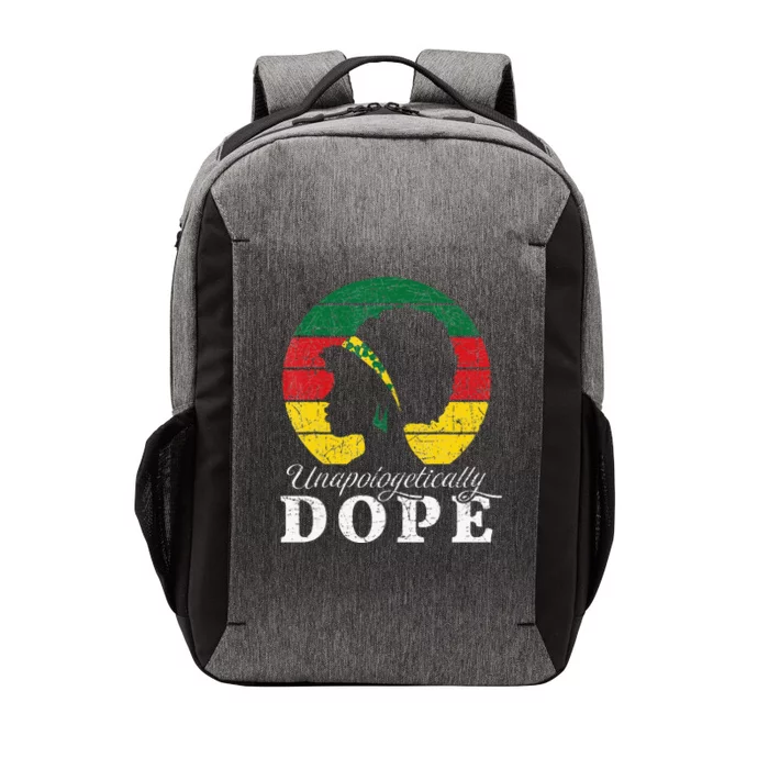 Unapologetically Dope  Gift Retro African American Vector Backpack