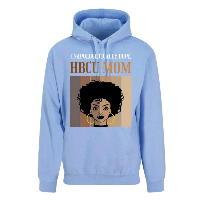 Unapologetically Dope Hbcu Mom Black College And University Cute Gift Unisex Surf Hoodie