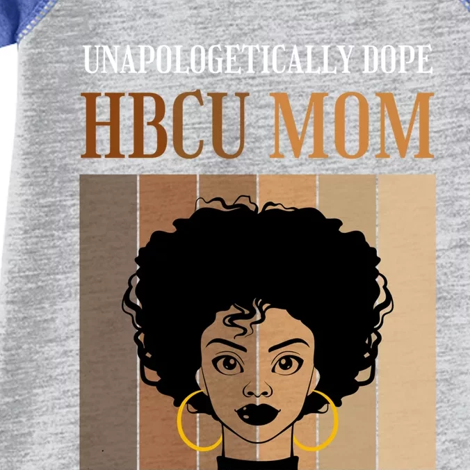 Unapologetically Dope Hbcu Mom Black College And University Gift Infant Baby Jersey Bodysuit