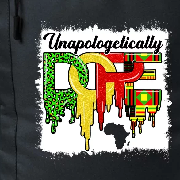 Unapologetically Dope Juneteenth Black History Month African Gift Daily Commute Backpack