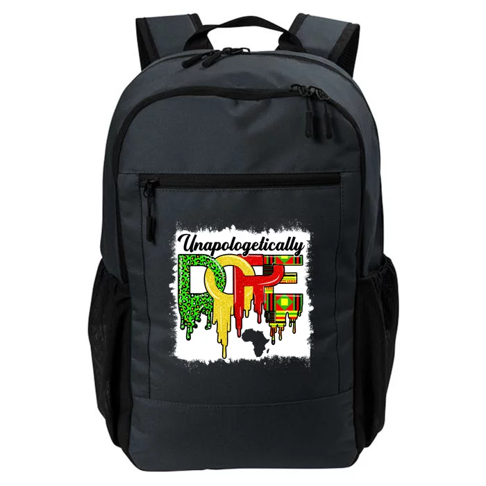 Unapologetically Dope Juneteenth Black History Month African Gift Daily Commute Backpack