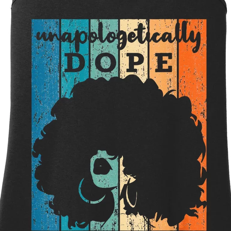 Unapologetically Dope Juneteenth Gift For Ladies Essential Tank