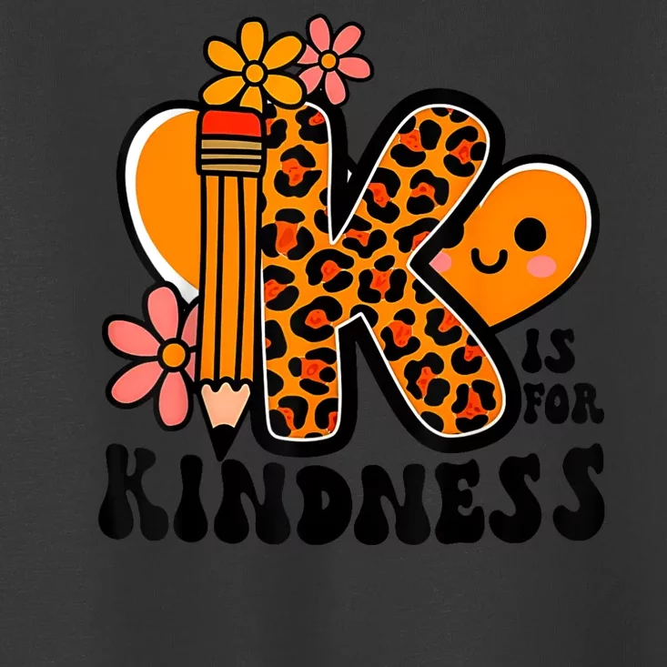 Unity Day Kindness Be Kind Teacher Anti Bully Toddler T-Shirt