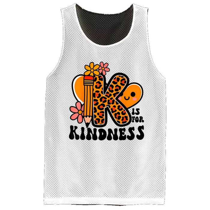 Unity Day Kindness Orange Teacher Be Kind Mesh Reversible Basketball Jersey Tank