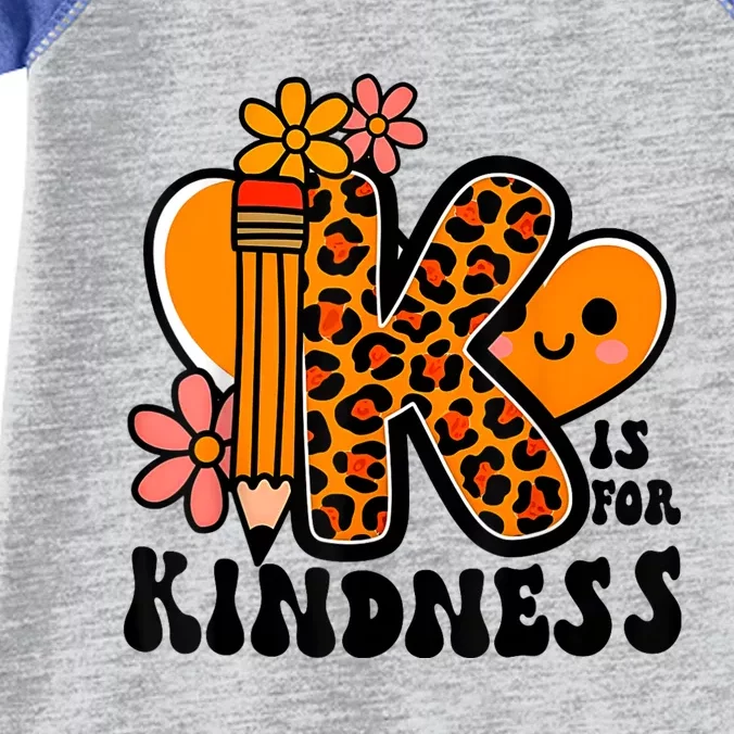 Unity Day Kindness Orange Teacher Be Kind Infant Baby Jersey Bodysuit