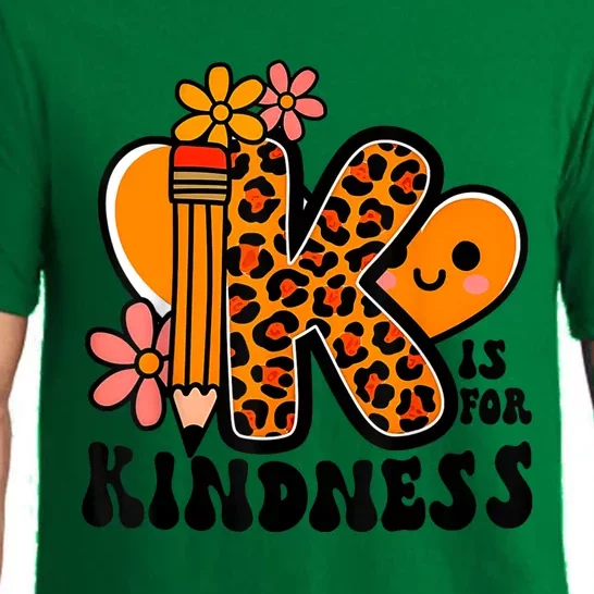 Unity Day Kindness Orange Teacher Be Kind Pajama Set