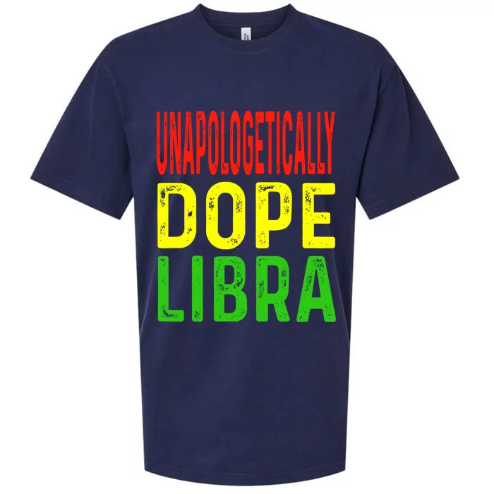 Unapologetically Dope Libra Astrology Astrological Sign Gift Sueded Cloud Jersey T-Shirt