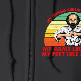 Upside Down Murray Karate Full Zip Hoodie