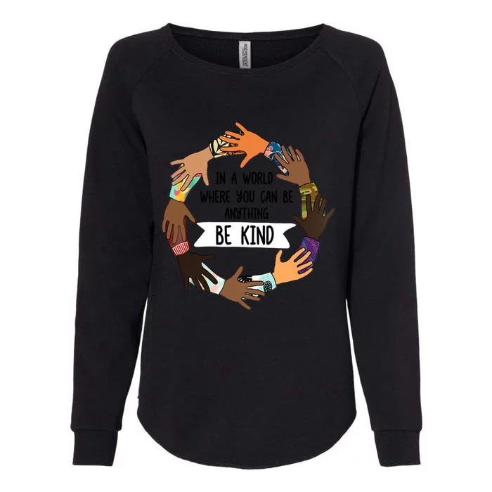 Unity Day Meaningful Gift Orange Be Kind Meaningful Gift Be Kind Asl Gift Womens California Wash Sweatshirt