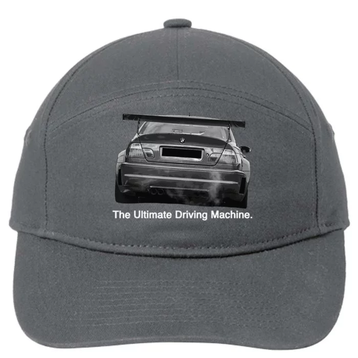 Ultimate Driving Machine Euro E46 M Three 7-Panel Snapback Hat