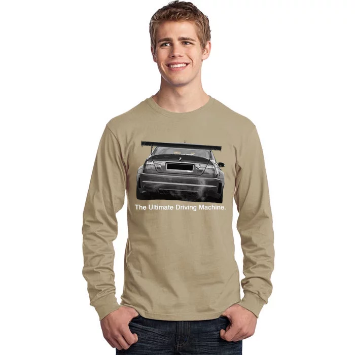 Ultimate Driving Machine Euro E46 M Three Tall Long Sleeve T-Shirt