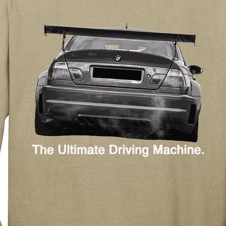 Ultimate Driving Machine Euro E46 M Three Tall Long Sleeve T-Shirt