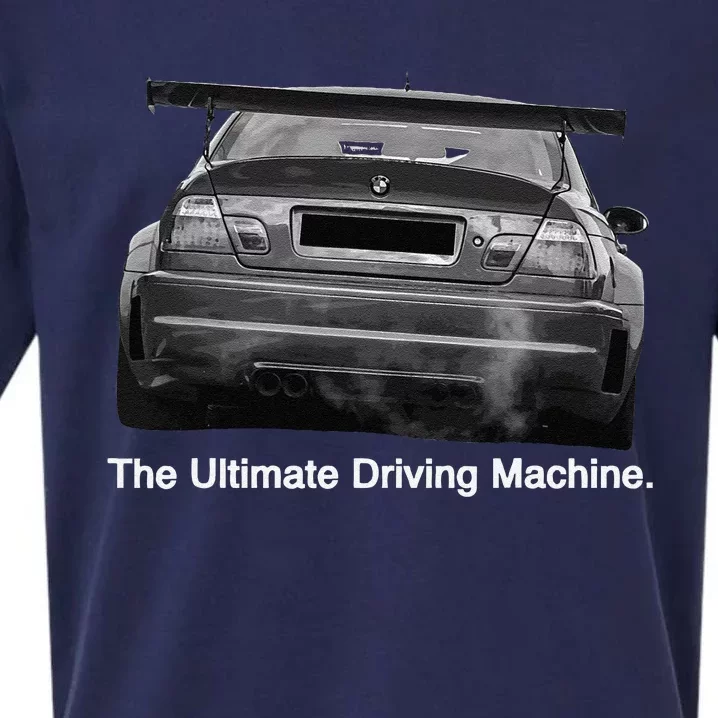 Ultimate Driving Machine Euro E46 M Three Sueded Cloud Jersey T-Shirt