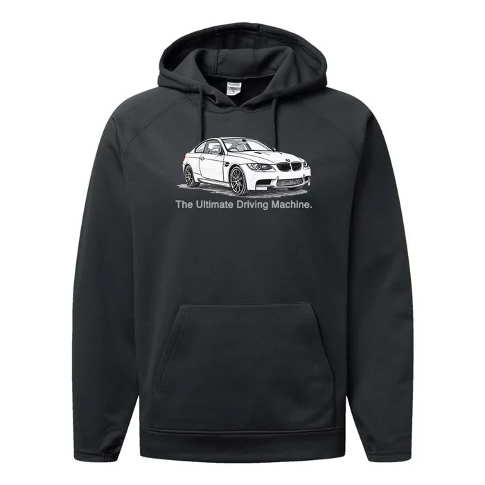 Ultimate Driving Machine Euro E92 Performance Fleece Hoodie