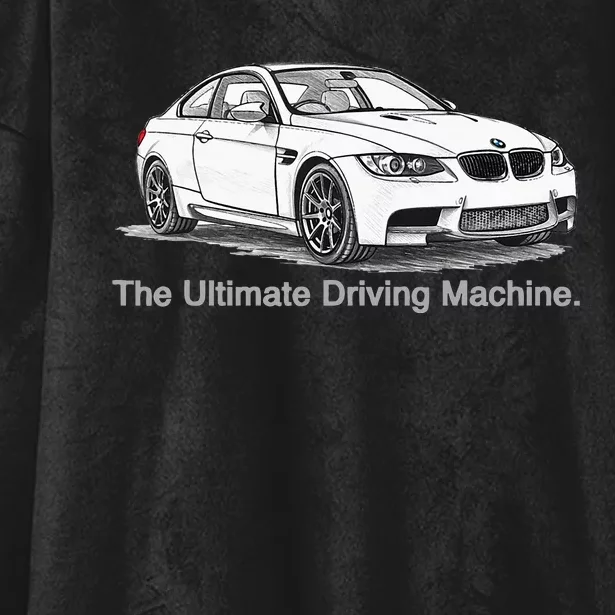 Ultimate Driving Machine Euro E92 Hooded Wearable Blanket