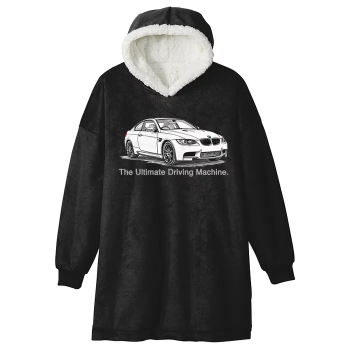 Ultimate Driving Machine Euro E92 Hooded Wearable Blanket