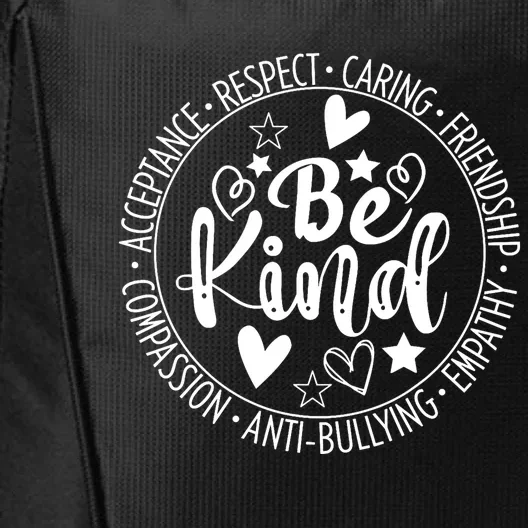 Unity Day No Bullying Orange Anti Bullying Teachers City Backpack