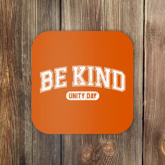 Unity Day Orange Anti Bullying Be Kind Kindness Coaster