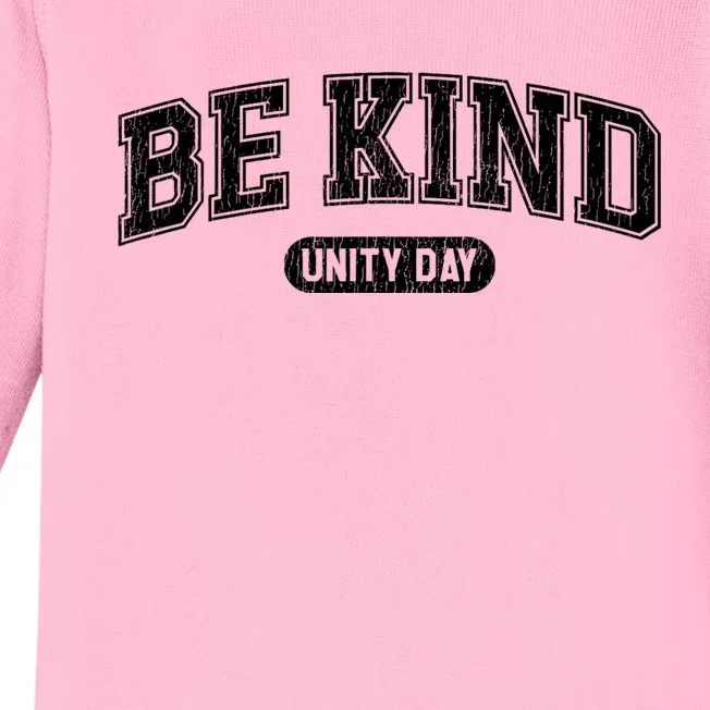 Unity Day Orange Anti Bullying Be Kind Kindness Baby Long Sleeve Bodysuit