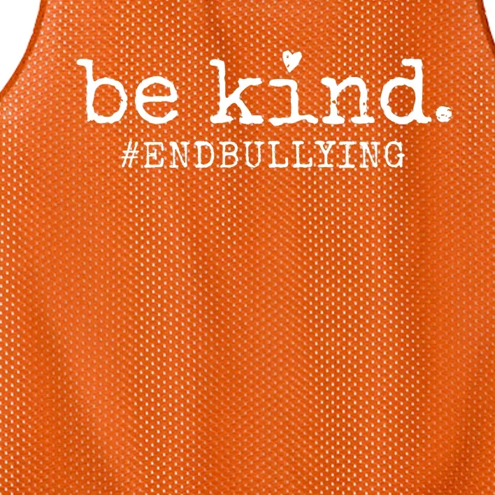 Unity Day Orange Be Kind Anti Bullying Mesh Reversible Basketball Jersey Tank