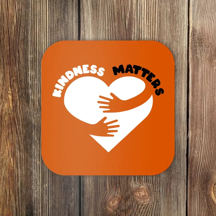 Unity Day Orange Anti Bullying Kindness Matters Coaster