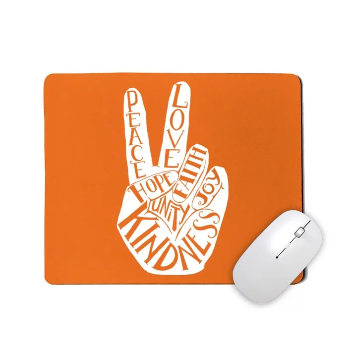 Unity Day Orange Kindness Antibulliyng Be Kind Teacher Mousepad