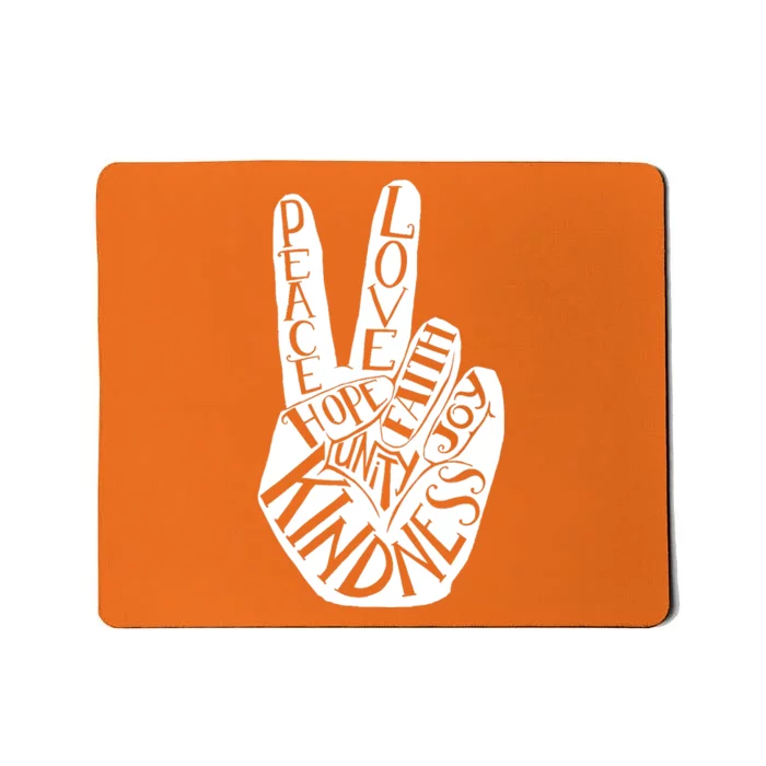 Unity Day Orange Kindness Antibulliyng Be Kind Teacher Mousepad