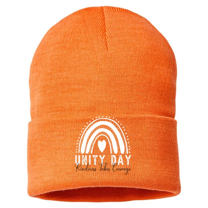 Unity Day Orange Unity Day Orange Anti Bullying Sustainable Knit Beanie