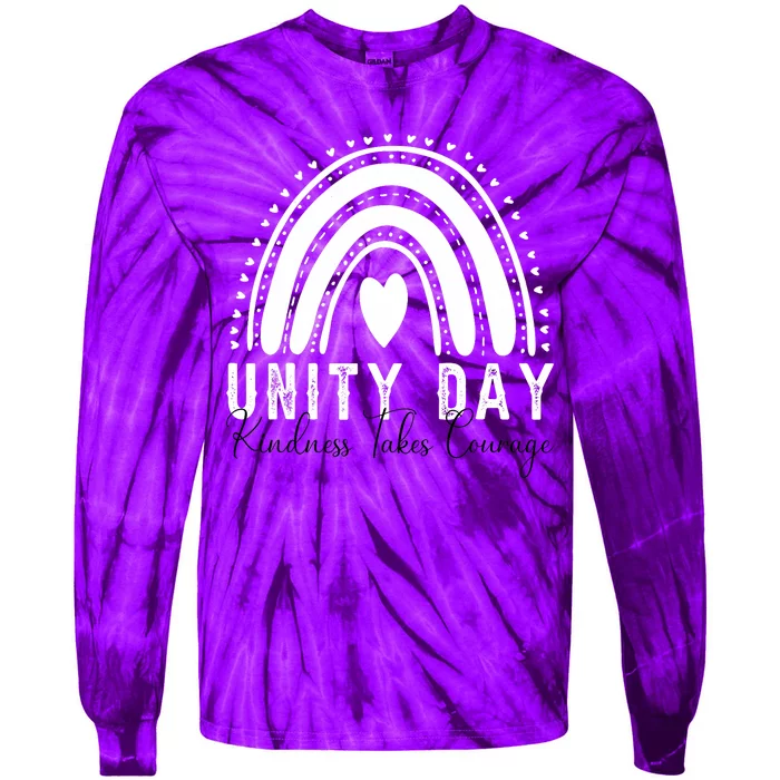 Unity Day Orange Unity Day Orange Anti Bullying Tie-Dye Long Sleeve Shirt