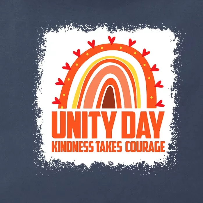 Unity Day Orange Kindness Takes Courage Unity Day Kids Zip Tote Bag