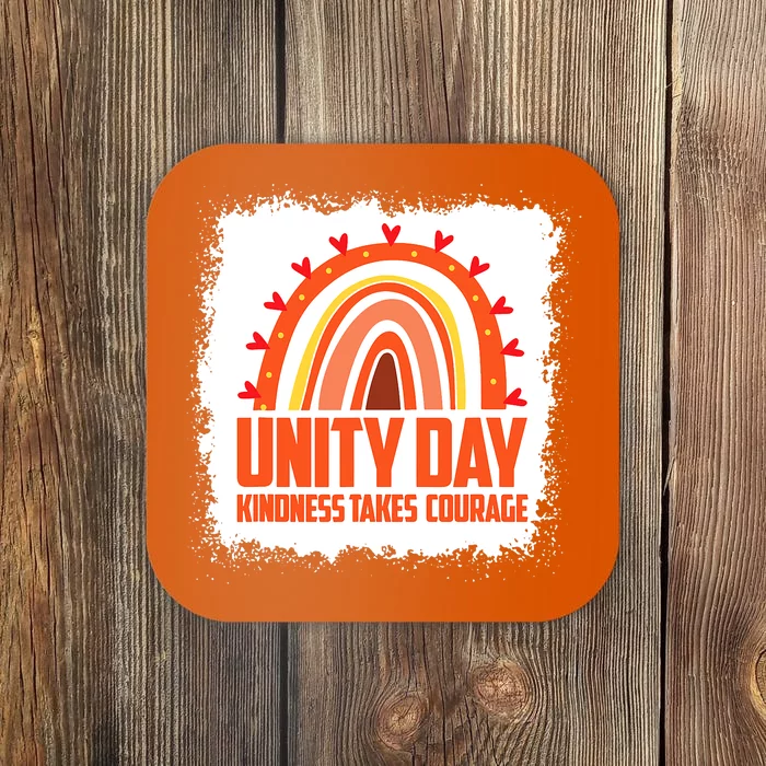 Unity Day Orange Kindness Takes Courage Unity Day Kids Coaster