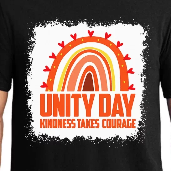 Unity Day Orange Kindness Takes Courage Unity Day Pajama Set