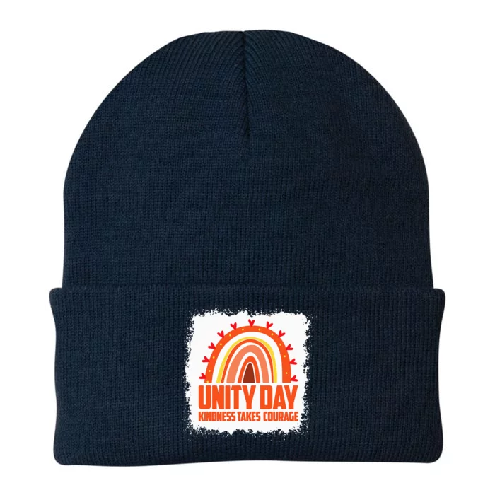 Unity Day Orange Kindness Takes Courage Unity Day Knit Cap Winter Beanie