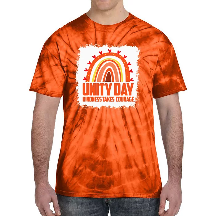 Unity Day Orange Kindness Takes Courage Unity Day Tie-Dye T-Shirt