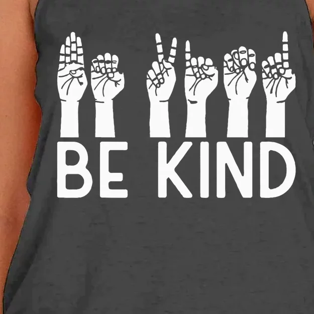 Unity Day Orange Be kind End Bullying For Man Women's Knotted Racerback Tank